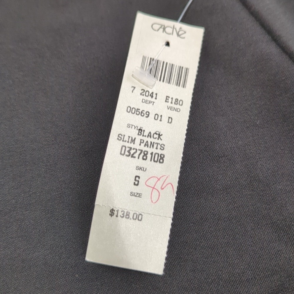 Cache Black Flare Pants S New with Tags.. Beautiful!!! - Picture 11 of 12